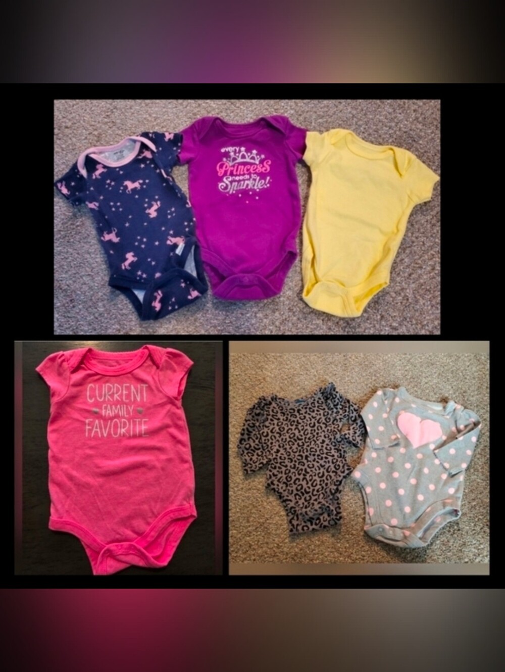 0-3 Month Onsie Bundle